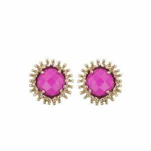 Beautiful Hot Pink Kendra Scott Carly Studs
